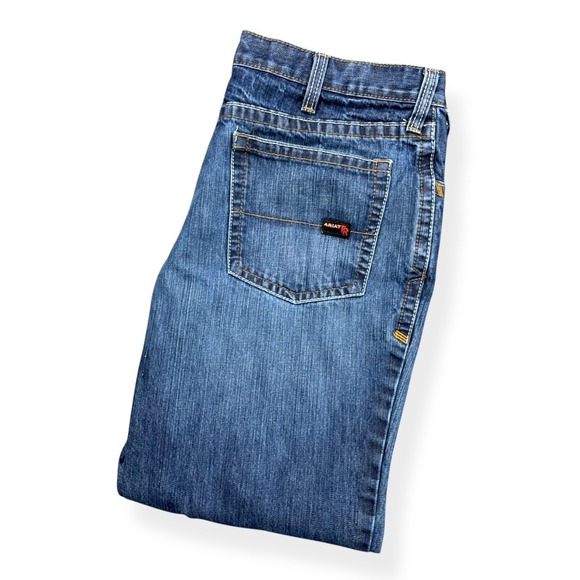 Ariat Other - Ariat Work FR Men's Low Rise M4 Boot Cut Jeans 42x32 Flame Resistant HRC2 2112